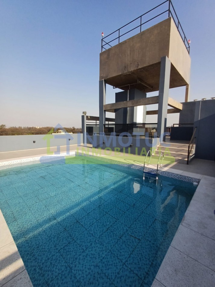 Departamento Nuevo 1 dorm Av. Avellaneda y Pje Bordabehere. Edificio con pileta
