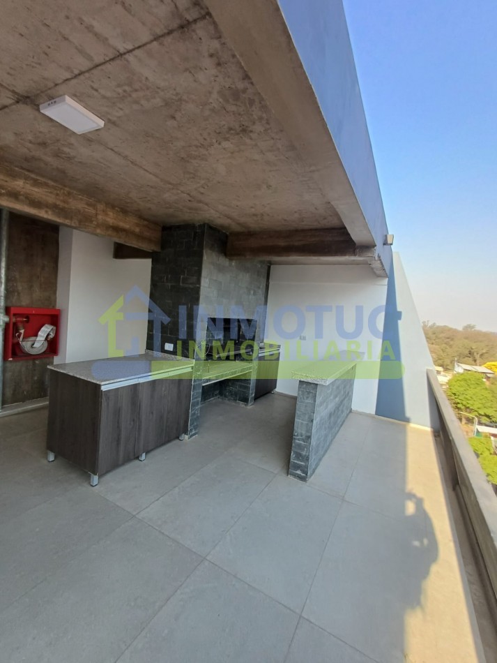 Departamento Nuevo 1 dorm Av. Avellaneda y Pje Bordabehere. Edificio con pileta