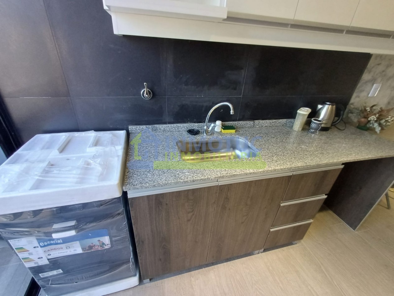 Departamento Nuevo 1 dorm Av. Avellaneda y Pje Bordabehere. Edificio con pileta